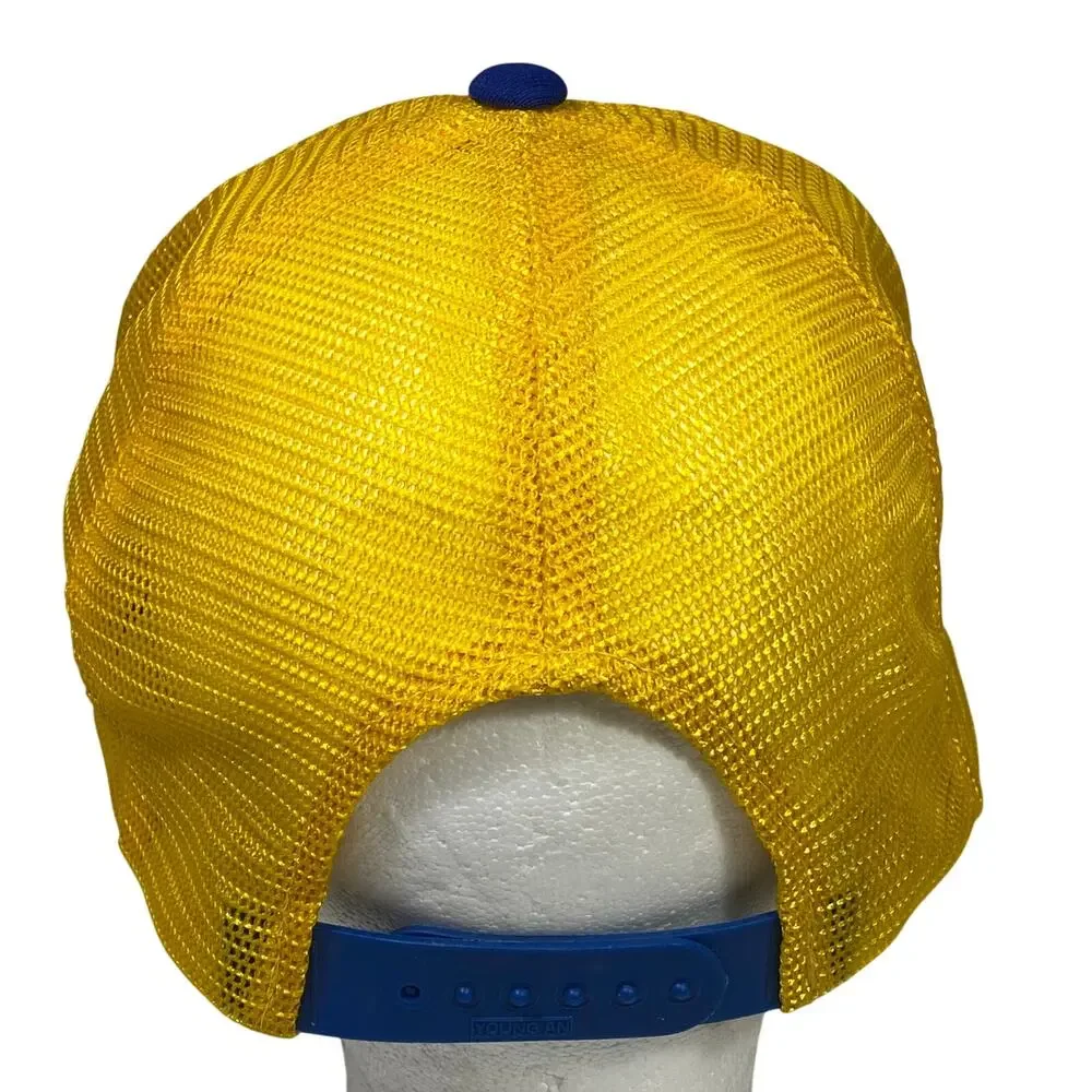 Vintage Los Angeles Rams Sports Specialties NFL Trucker Snapback Hat Cap Korea